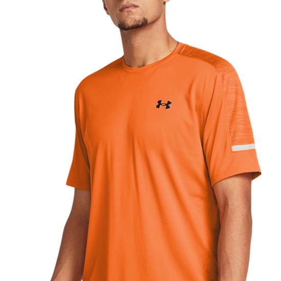Men's Under Armour UA Tech Utility Short Sleeve T-Shirt in Orange