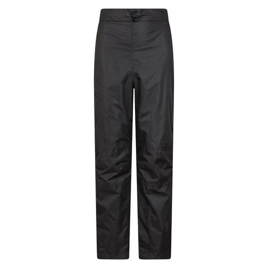 Mountain Warehouse Mens Spray Waterproof Regular Trousers (Black) - Image 1