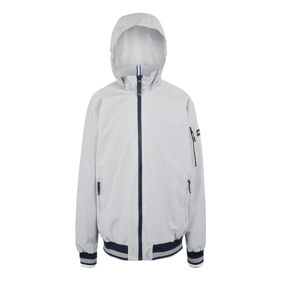 Regatta Mens Shorebay III Waterproof Jacket (Silver Grey) - Image 4