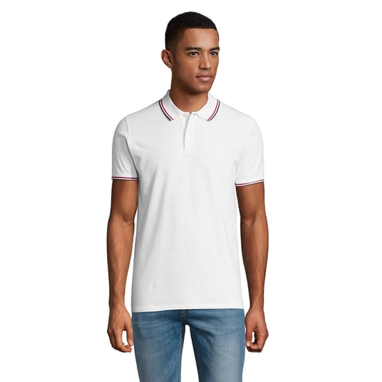 SOLS Mens Prestige Polo Shirt (White) - Image 1