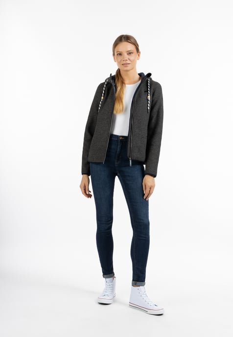 Schmuddelwedda knitted fleece jacket fraully - Image 1