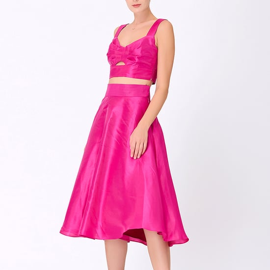 Flared Taffeta Skirt - Image 2