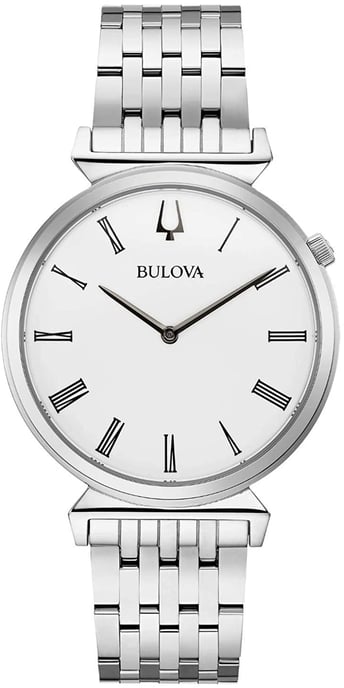 Bulova Regatta Men's Silver Watch 96A232 - Image 1