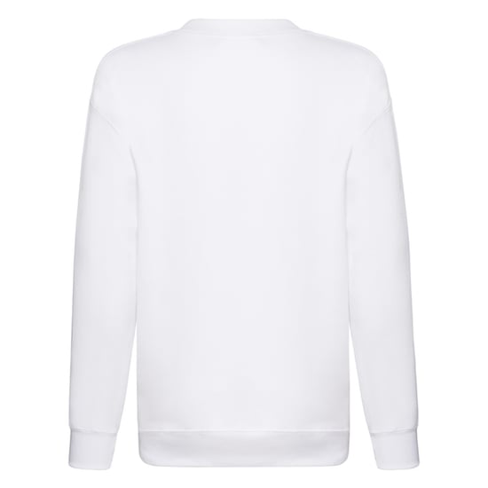 Fruit of the Loom Childrens/Kids Premium Plain Set-in Sweatshirt (White) - Image 2