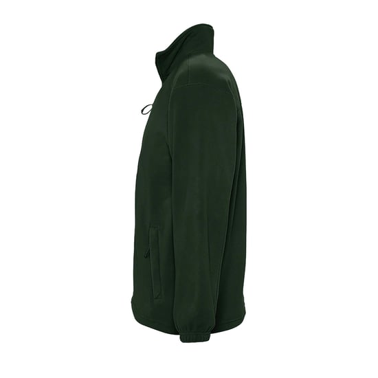 SOLS Mens North Full Zip Outdoor Fleece Jacket (Forest Green) - Image 3