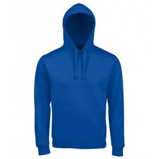 SOLS Unisex Adults Spencer Hooded Sweatshirt (Royal Blue) - Image 1