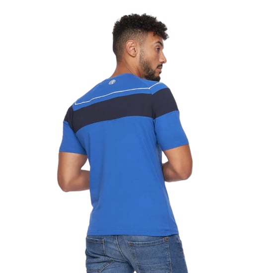 Crosshatch Mens Craftore T-Shirt (Blue) - Image 2