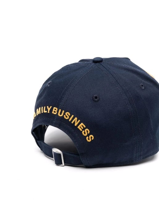 Gorra de béisbol azul marino con insignia Born in Canada de Dsquared2 - Image 2
