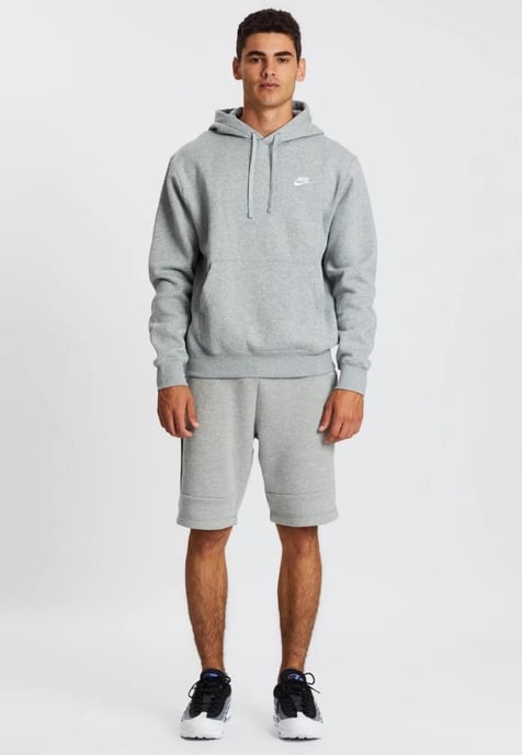 Sudadera con capucha de tejido polar en gris Sportswear para hombre Nike - Image 4