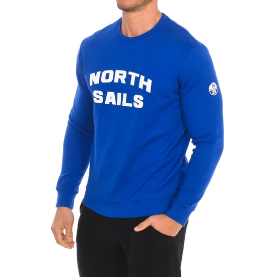 Sudadera de cuello redondo de manga larga 9024170 para hombre - Image 1