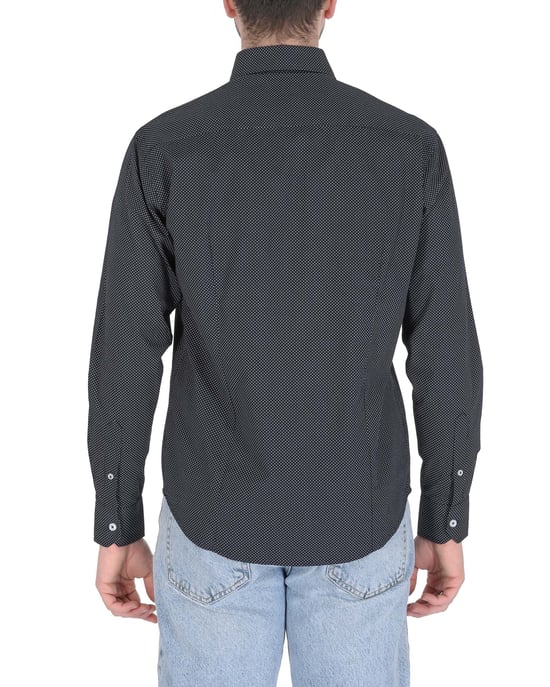 19V69 Italia Mens Shirt Jerald Navy Blue