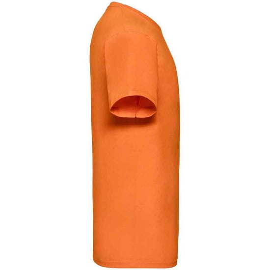 Fruit of the Loom Mens Valueweight V Neck T-Shirt (Orange) - Image 3