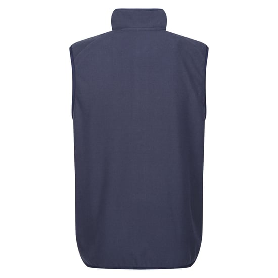 Regatta Mens Navigate Fleece Gilet (Navy/Seal Grey)