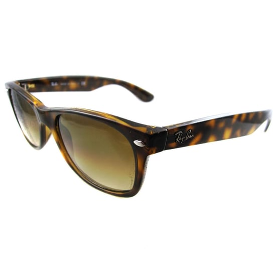 Ray-Ban Sunglasses New Wayfarer 2132 710/51 Light Havana Brown Gradient 52mm
