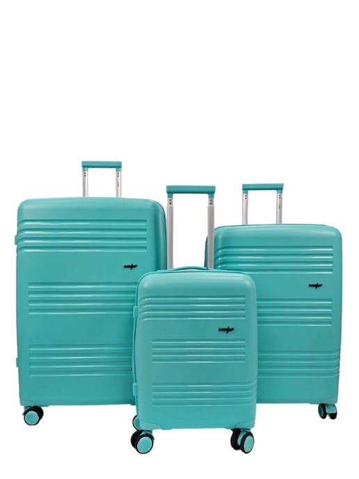 Hard Shell Cabin Suitcase 4 Wheel Luggage TSA Bag