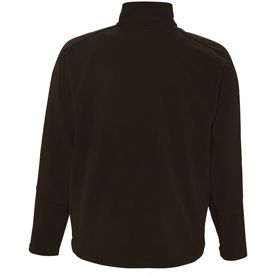 SOLS Mens Relax Soft Shell Jacket (Breathable, Windproof And Water Resistant) (Dark Chocolate) - Image 2