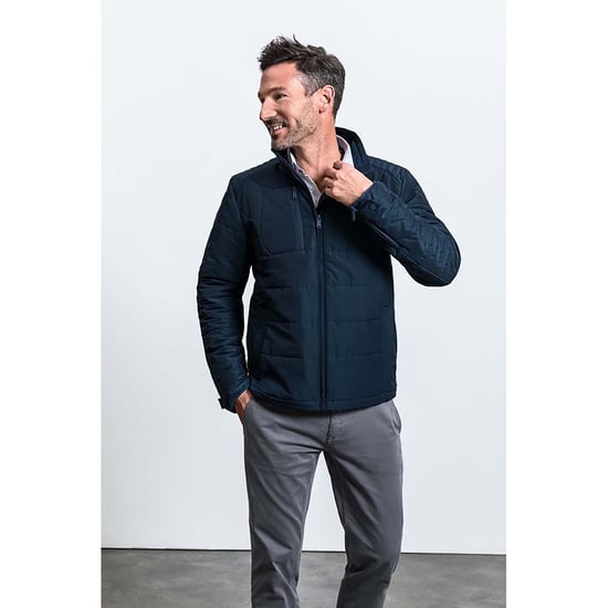 Russell Mens Cross Jacket (French Navy) - Image 4