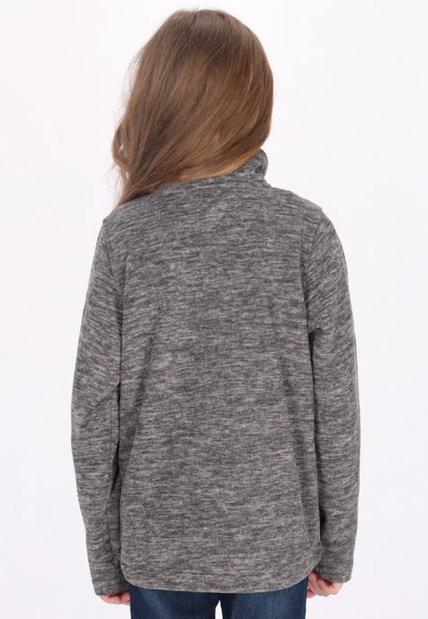 Schmuddelwedda fleece jacket Grey melange - Image 4