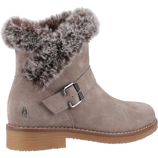 Hush Puppies Hannah Suede Women's Taupe Boots - Image 2