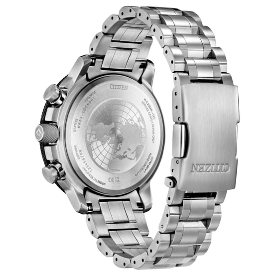 Citizen Promaster Geo Trekker Men's Silver Watch BY3006-53H - Image 2