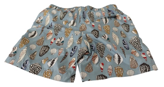 Bermudas de baño para hombre Dolce & Gabbana en azul con conchas marinas - Image 5