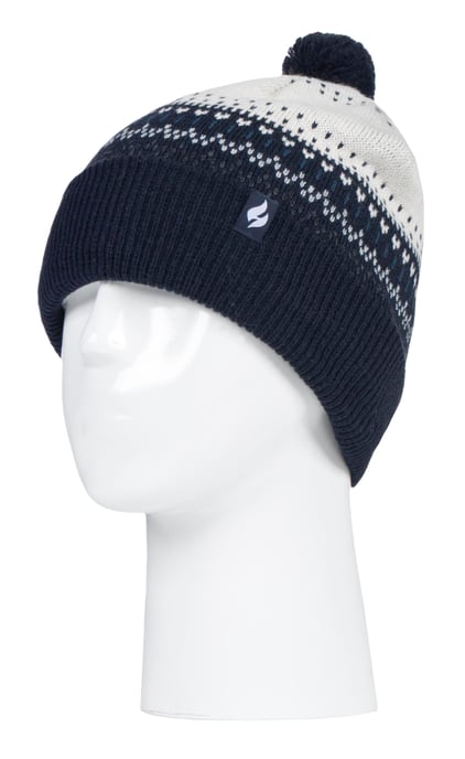 HEAT HOLDERS - Señoras / Mujeres de punto Beanie Bobble Hat con Pom Pom - Image 1