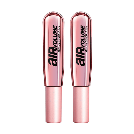 2 x L'Oreal Paris Air Volume Mega Mascara 9ml - 852 Black/Brown