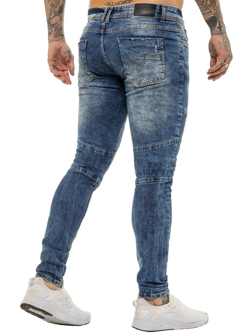 Enzo Biker Jeans - Azul - Image 4