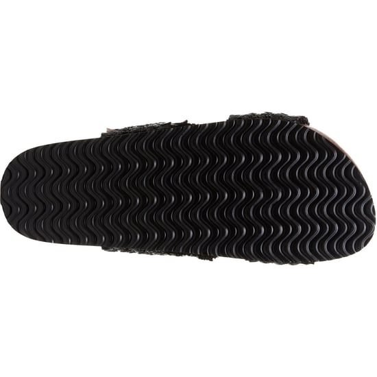 Rocket Dog Aruba Raffia Textile Women's Black Sandals - Image 4