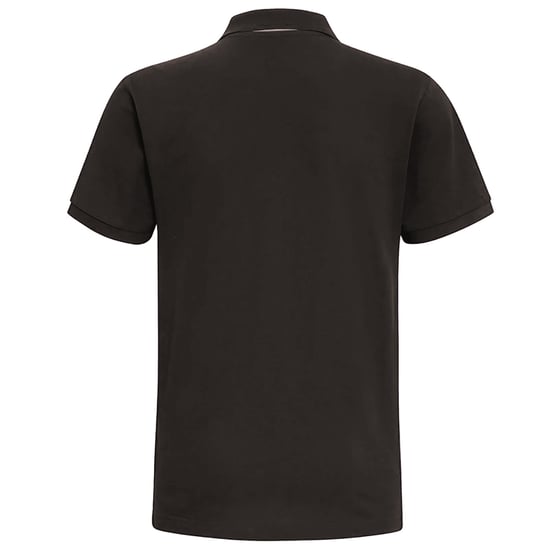 Asquith & Fox Mens Classic Fit Contrast Polo Shirt (Charcoal/ Heather Grey) - Image 2