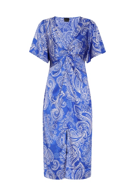 Dreimaster Dress women white lilac - Image 1