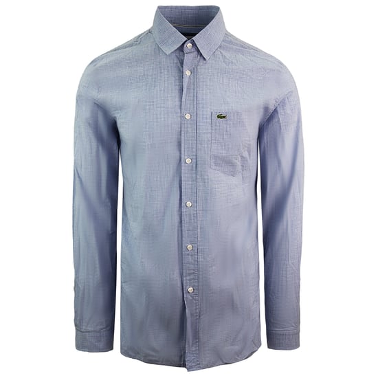 Camisa Lacoste Slim Fit Azul Hombre - Image 1