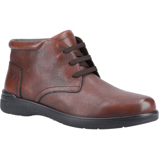 Hush Puppies Malcolm Leather Men's Brown Boots - Image 1
