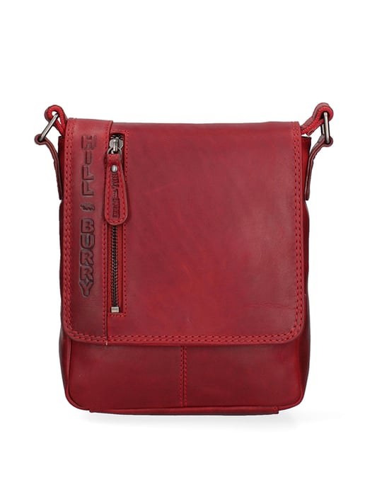 Hill Burry bolsa de hombro hombres RED - Image 1