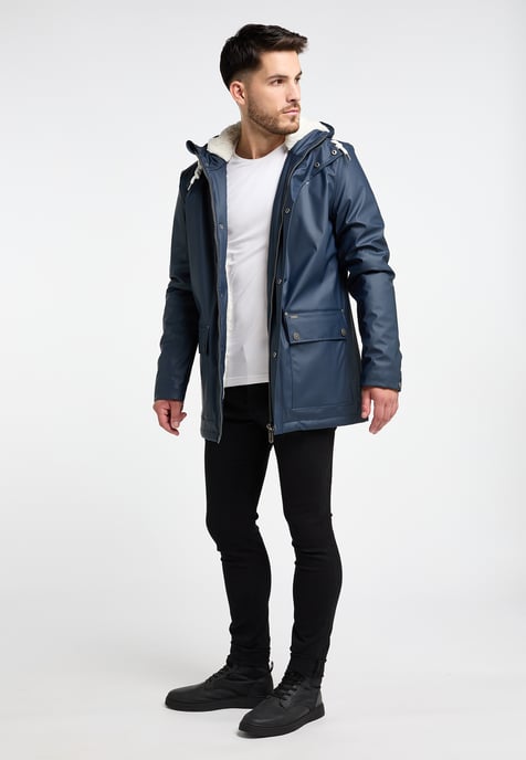 Icebound rain jacket with teddy lining urban rain - Image 4