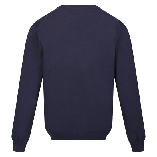 Regatta Mens Kaelen Jersey Knitted Jumper (Navy)