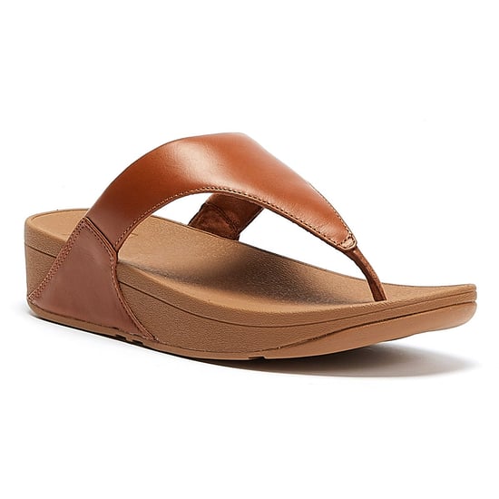 FitFlop Lulu Leather Womens Sandals - (Tan) - Image 2