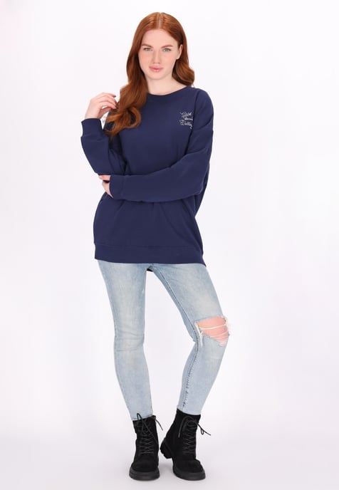 Dreimaster Sweatshirt women marine - Image 2