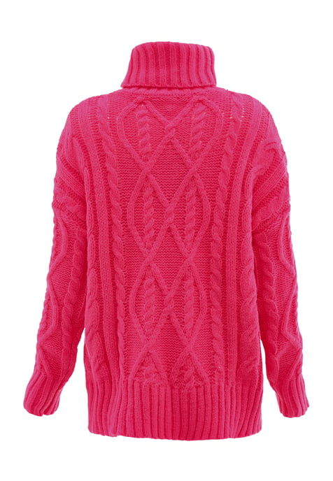 Mymo Turtleneck  pullover women pink - Image 2