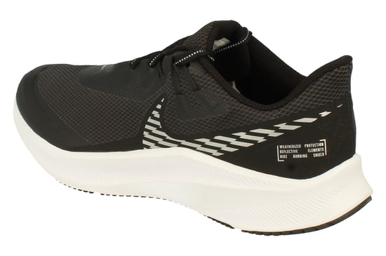 Nike Quest 3 Shield Mens Black Trainers - Image 2