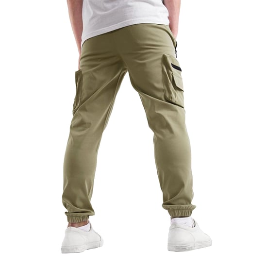 Soul Star Men's Regular Fit Cargo Trousers Combat