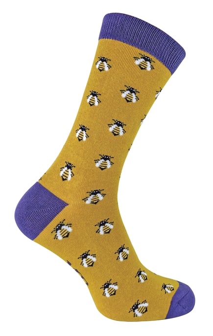 MISS SPARROW - Calcetines transpirables de bambú suave con animalitos para mujer - Image 1