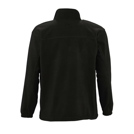 SOLS Mens North Full Zip Outdoor Fleece Jacket (Black) - Image 2