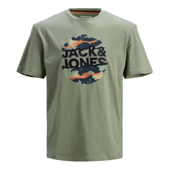 JACK&JONES Men's casual cotton t-shirt crew neck short sleeves