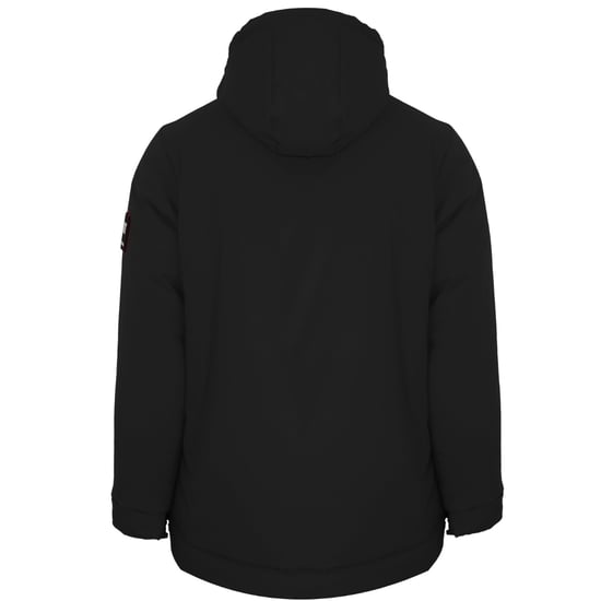 Chaqueta Negra con Logo Circular acolchada de Plein Sport - Image 2