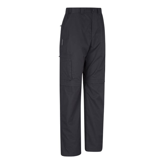 Mountain Warehouse Mens Trek Convertible Trousers (Black) - Image 3