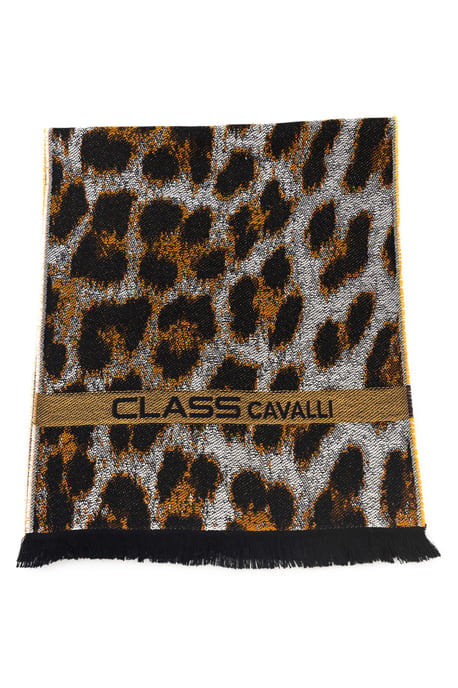 Bufanda de lana marrón para hombre Cavalli Class - Image 1