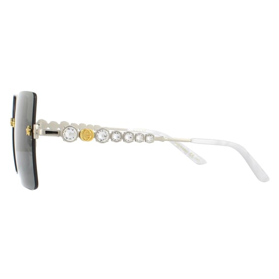 Gafas de sol Gucci GG0644S 001 Gris Plateado - Image 3
