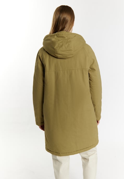 Dreimaster winter parka women light olive - Image 4