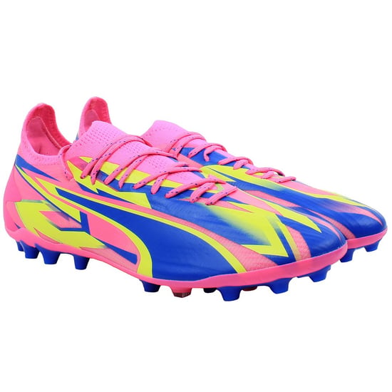 Botas de fútbol Puma Ultra Ultimate Energy MG para hombre en rosa - Image 2